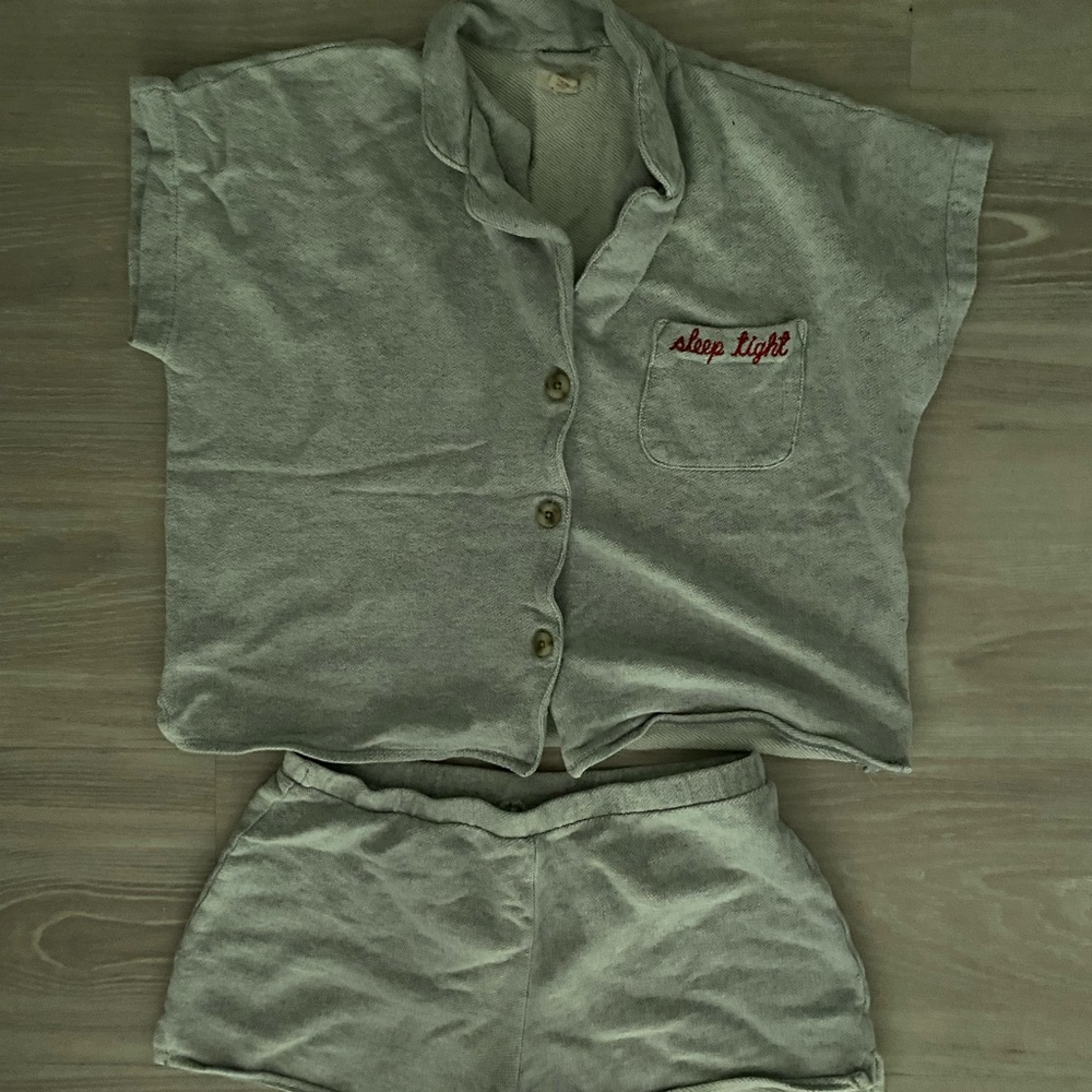 Madewell cutest cotton pajama set ‘Sleep tight’